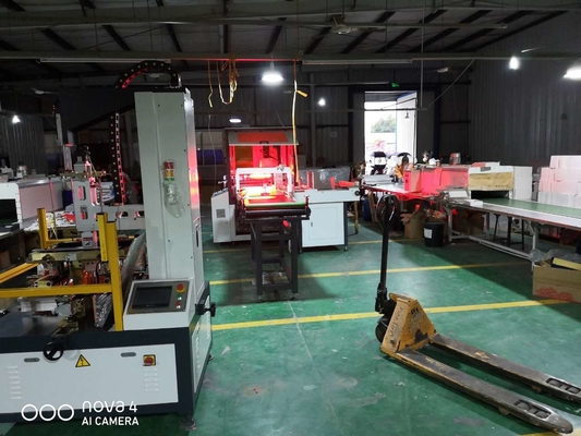 30 pc Min Carton Box Manufacturing Machine, una scatola da 50 millimetri che si forma facendo macchina