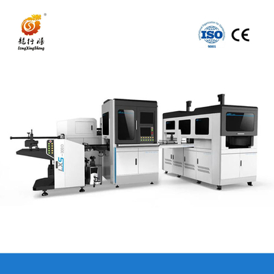 Contenitore di regalo rigido dell'impacchettatrice della scatola, contenitore rigido inferiore superiore di copertura di Kraft & macchina di fabbricazione di lusso