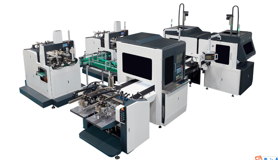Macchina rigida completamente automatica intelligente dell'incartonamento di Bi-Manica per il contenitore di plastica di unità di elaborazione
