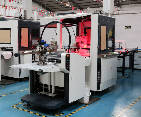 LS-450 PLUS Macchina di posizionamento visivo a casella rigida a copertina rigida automatica con 45 pezzi/min