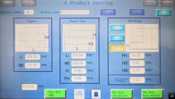 Sistema d'avvolgimento d'imballaggio astuto automatico dell'incartonamento di macchina della scatola di cartone del creatore del contenitore rigido di telefono