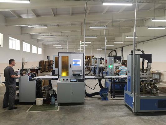 Contenitore rigido di cartone di piegatura che forma macchina 28pcs/Min Box Packaging Line