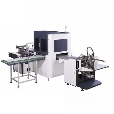 Sistema semiautomatico di applicazione della colla per la linea di produzione della copertura rigida della scatola