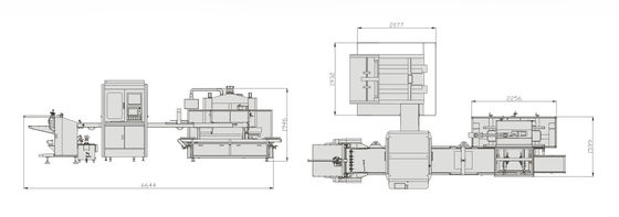 Fase mobile automatica di dimensione L80mm-400mm 3 del contenitore di macchina dell'incartonamento