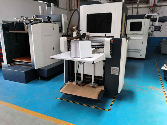 Posizionamento visivo rigido di Tray Rigid Box Making Machine 0.2mm della copertura