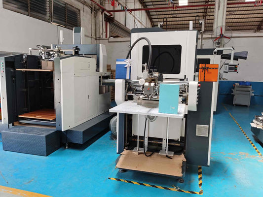 Posizionamento visivo rigido di Tray Rigid Box Making Machine 0.2mm della copertura