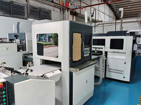 Macchina d'imballaggio industriale 0.15mm dell'incartonamento della base rigida astuta del coperchio