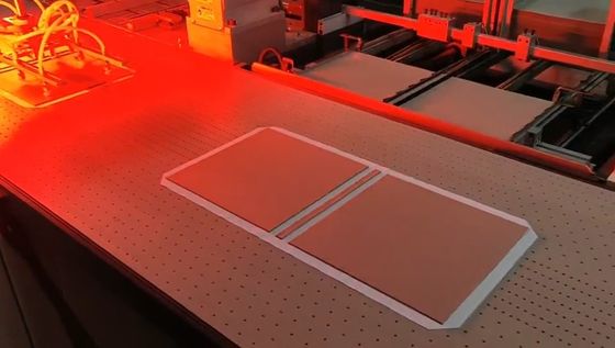Cartone di laminazione di posizionamento visivo automatico della carta del contenitore di macchina