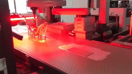 Cartone di laminazione di posizionamento visivo automatico della carta del contenitore di macchina