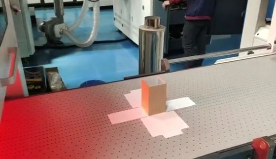 Copertina dura multifunzionale della scatola che fa macchina con le dimensioni ad alta velocità e grandi della scatola ed il servomotore di Panasonic