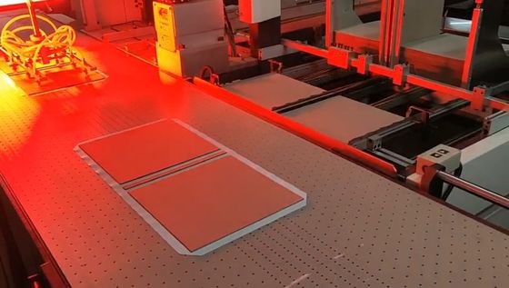 Macchina automatica dell'incartonamento per la fabbrica dei contenitori di telefono del Samsung Mobile con l'incollatura dell'incollatura d'alimentazione
