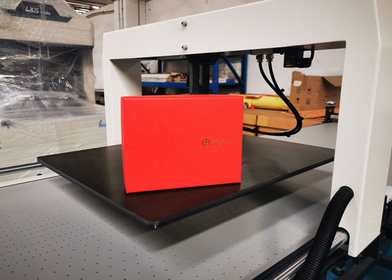 Macchina imballatrice della scatola automatica multifunzionale di LS-450plus per l'imballaggio della scatola di carta ed il contenitore di cellulare con la posizione della macchina fotografica
