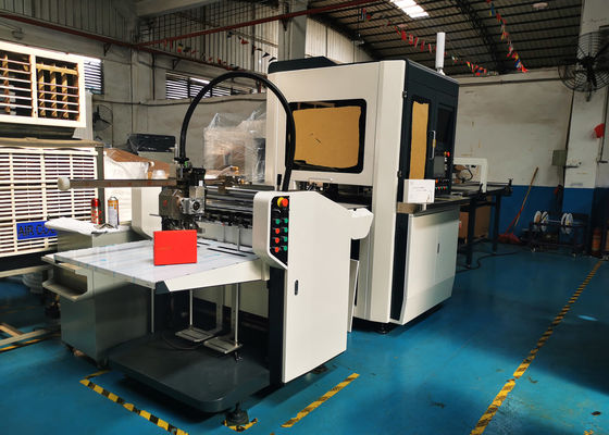 Contenitore rigido d'incollatura di carta di macchina W3183mm di L5985mm che posiziona macchina