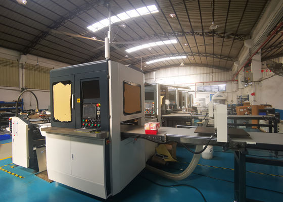 Macchina imballatrice della scatola automatica multifunzionale di LS-450plus per l'imballaggio della scatola di carta ed il contenitore di cellulare con la posizione della macchina fotografica