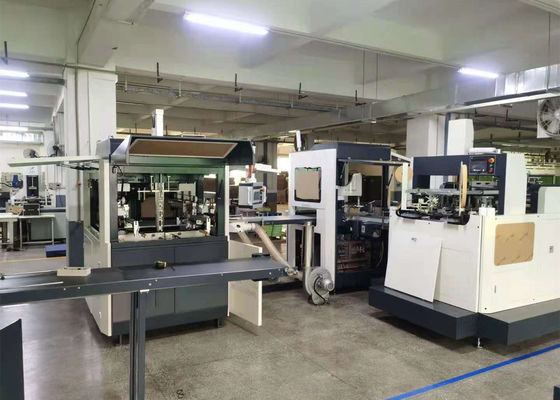 Tipo macchina dell'incartonamento del regalo, 15pcs/Min Corrugated Box Manufacturing Plant del libro