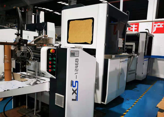 macchina ondulata di fabbricazione della scatola di 400mm, macchina rigida della scatola 14Kw
