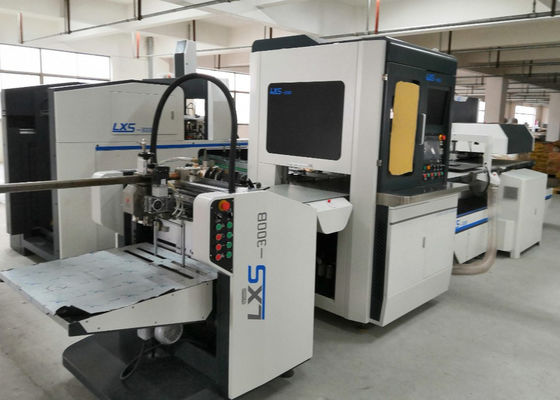 Macchina di carta completamente automatica della scatola di piegatura dell'attrezzatura dell'incartonamento della macchina dell'incartonamento di LS-300B piccola