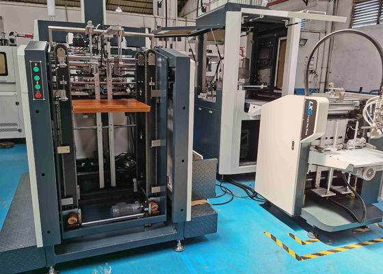 40pcs/Min Gift Box Making Machine L120XW70mm che posiziona incollatura
